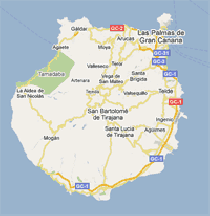 Plattegrond Gran Canaria